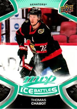 #72 Thomas Chabot - Ottawa Senators - 2021-22 Upper Deck MVP - Ice Battles Hockey
