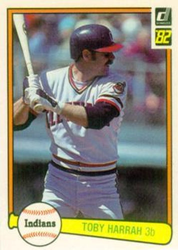 #72 Toby Harrah - Cleveland Indians - 1982 Donruss Baseball
