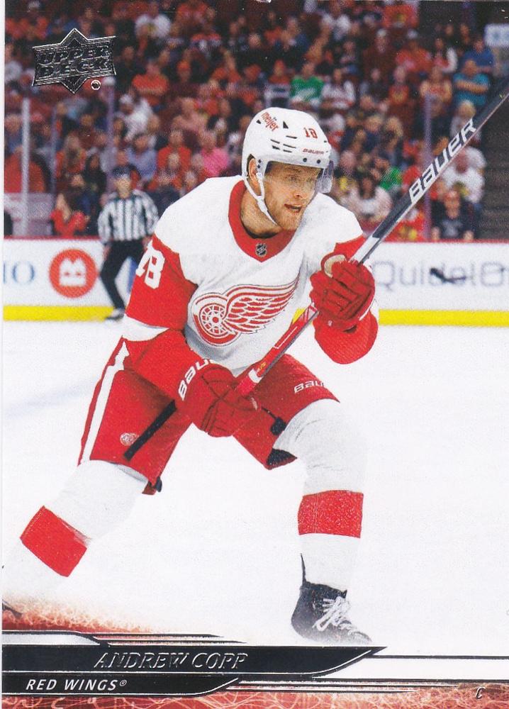 #72 Andrew Copp - Detroit Red Wings - 2024-25 Upper Deck Hockey