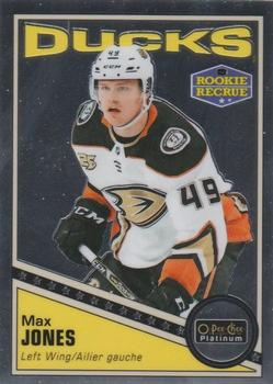 #R-72 Max Jones - Anaheim Ducks - 2019-20 O-Pee-Chee Platinum - Retro Hockey