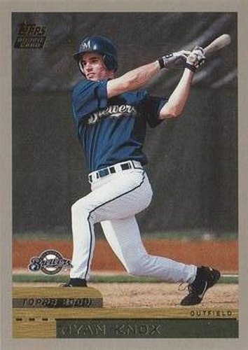 #T72 Ryan Knox - Milwaukee Brewers - 2000 Topps Traded & Rookies Baseball