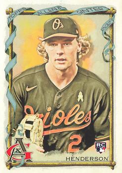 #72 Gunnar Henderson - Baltimore Orioles - 2023 Topps Allen & Ginter Baseball