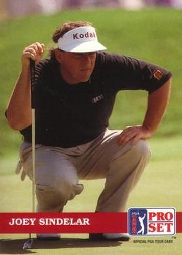 #72 Joey Sindelar - 1992 Pro Set PGA Tour Golf
