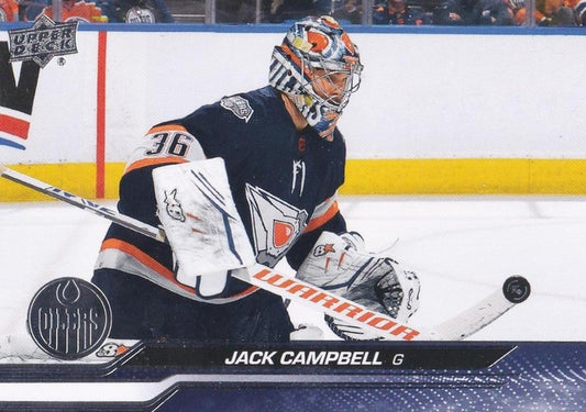 #72 Jack Campbell - Edmonton Oilers - 2023-24 Upper Deck Hockey