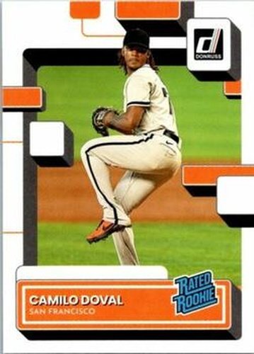 #72 Camilo Doval - San Francisco Giants - 2022 Donruss Baseball
