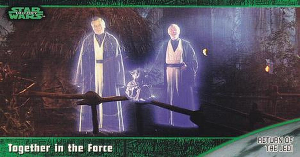 #72 Together in the Force - 1997 Topps Widevision Star Wars Trilogy