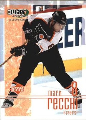 #72 Mark Recchi - Philadelphia Flyers - 2001-02 Upper Deck Playmakers Hockey