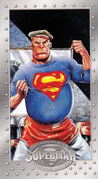 #72 Bibbo Does His Best - 1994 SkyBox Superman Man of Steel Platinum Series