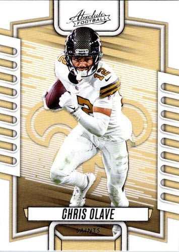 #72 Chris Olave - New Orleans Saints - 2023 Panini Absolute Football
