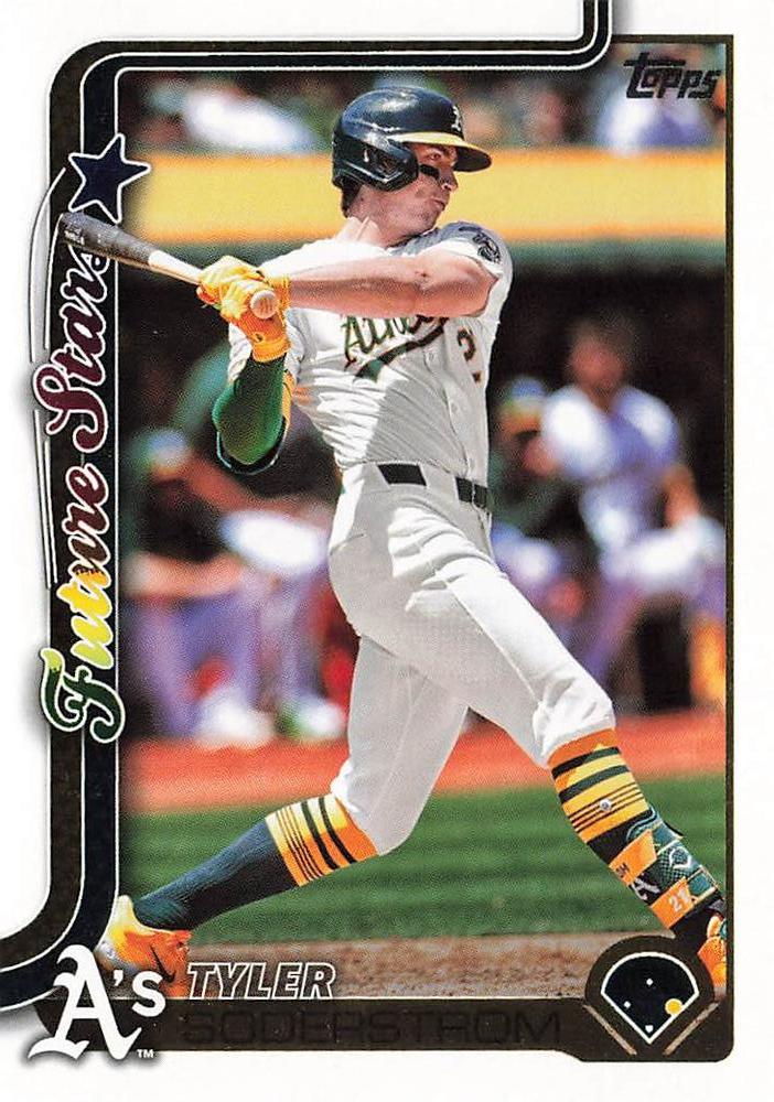 #72 Tyler Soderstrom - Athletics - 2025 Topps Baseball
