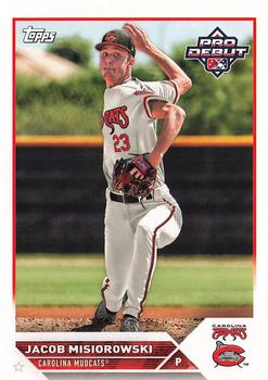#PD-72 Jacob Misiorowski - Carolina Mudcats - 2023 Topps Pro Debut Baseball