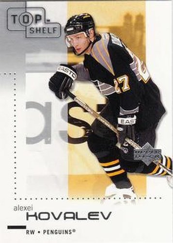 #72 Alexei Kovalev - Pittsburgh Penguins - 2002-03 Upper Deck Top Shelf Hockey