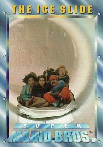 #72 The Ice Slide - 1993 SkyBox Super Mario Bros.