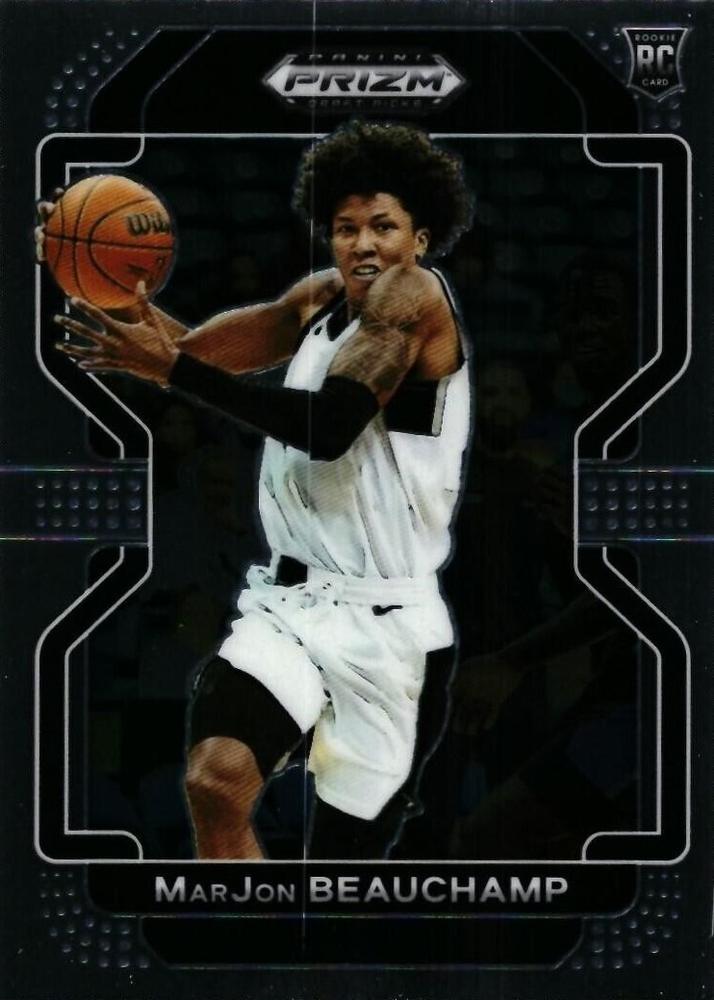 #72 MarJon Beauchamp - NBA G League Ignite - 2022 Panini Prizm Draft Picks Basketball