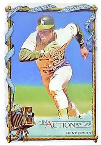 #72b Rickey Henderson - Oakland Athletics - 2023 Topps Allen & Ginter Baseball