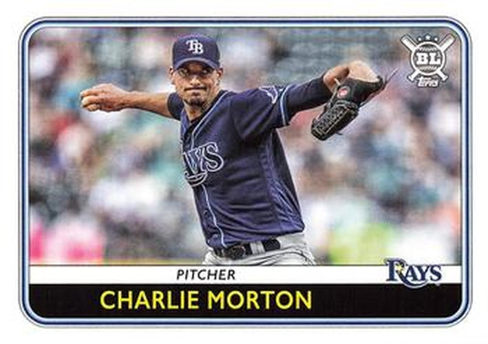 #73 Charlie Morton - Tampa Bay Rays - 2020 Topps Big League Baseball