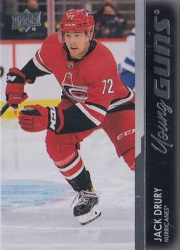 #731 Jack Drury - Carolina Hurricanes - 2021-22 Upper Deck Hockey