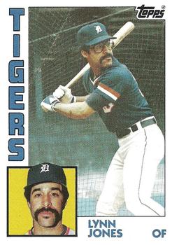 #731 Lynn Jones - Detroit Tigers - 1984 Topps Baseball