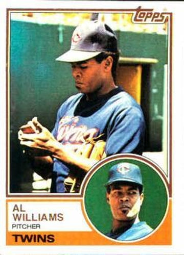 #731 Al Williams - Minnesota Twins - 1983 Topps Baseball