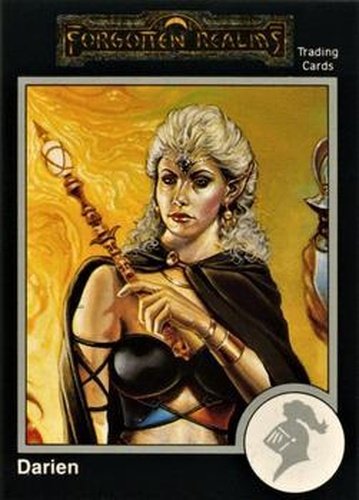 #731 Darien - 1991 TSR Advanced Dungeons & Dragons - Silver