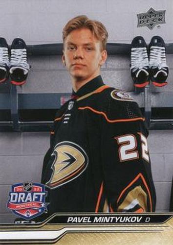 #731 Pavel Mintyukov - Anaheim Ducks -2023-24 Upper Deck Hockey