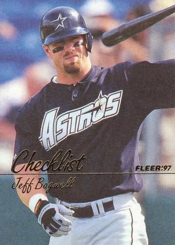 #732 Jeff Bagwell - Houston Astros - 1997 Fleer Baseball