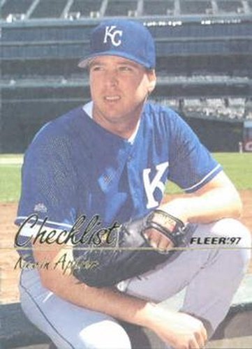 #733 Kevin Appier - Kansas City Royals - 1997 Fleer Baseball