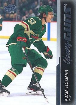 #733 Adam Beckman - Minnesota Wild - 2021-22 Upper Deck Hockey