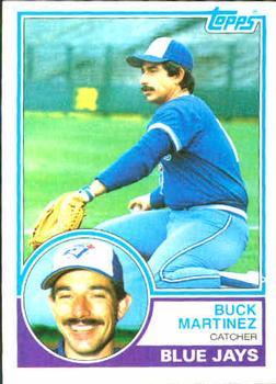 #733 Buck Martinez - Toronto Blue Jays - 1983 Topps Baseball
