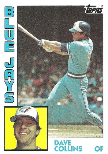 #733 Dave Collins - Toronto Blue Jays - 1984 Topps Baseball