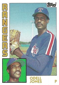 #734 Odell Jones - Texas Rangers - 1984 Topps Baseball