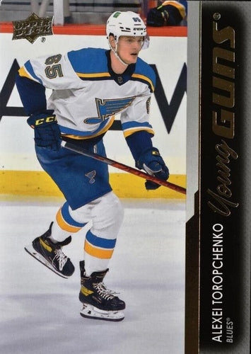 #737 Alexey Toropchenko - St. Louis Blues - 2021-22 Upper Deck Hockey