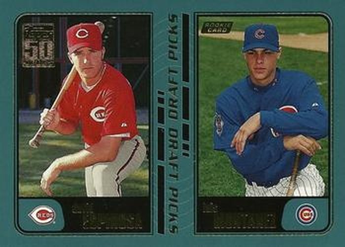 #737 David Espinosa / Lou Montanez - Cincinnati Reds / Chicago Cubs - 2001 Topps Baseball