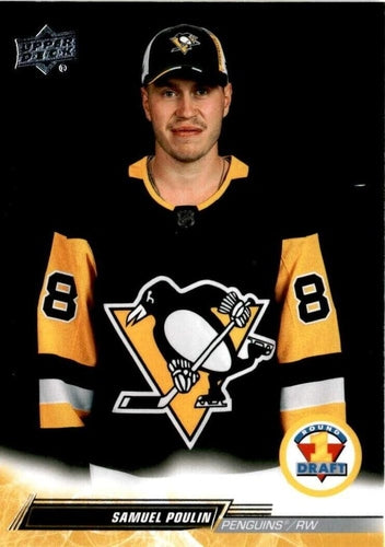 #738 Samuel Poulin - Pittsburgh Penguins - 2022-23 Upper Deck Hockey
