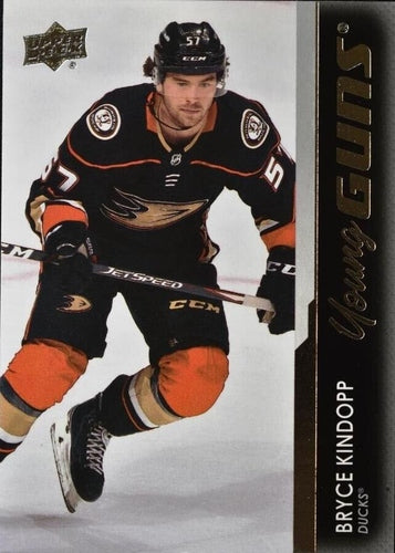 #738 Bryce Kindopp - Anaheim Ducks - 2021-22 Upper Deck Hockey