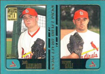#739 Josh Axelson / Carmen Cali - St. Louis Cardinals - 2001 Topps Baseball
