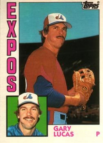 #73T Gary Lucas - Montreal Expos - 1984 Topps Traded Baseball