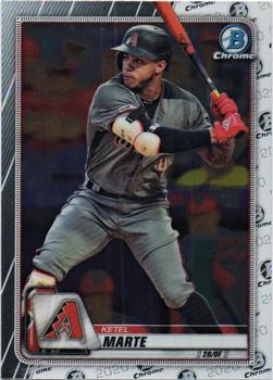 #73 Ketel Marte - Arizona Diamondbacks - 2020 Bowman Chrome Baseball