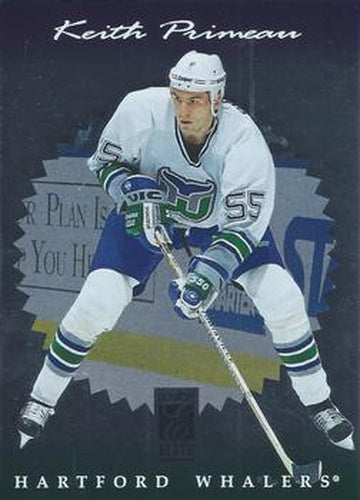 #73 Keith Primeau - Hartford Whalers - 1996-97 Donruss Elite Hockey