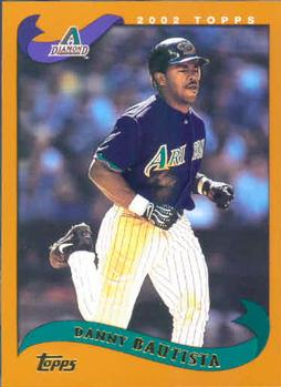 #73 Danny Bautista - Arizona Diamondbacks - 2002 Topps Baseball
