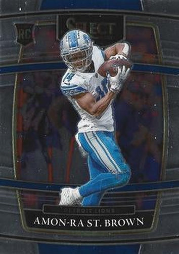 #73 Amon-Ra St. Brown - Detroit Lions - 2021 Panini Select Football
