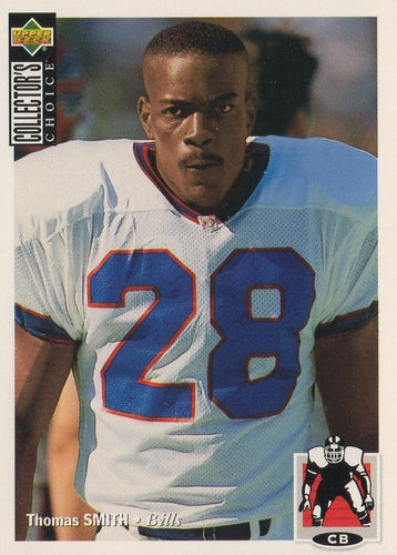 #73 Thomas Smith - Buffalo Bills - 1994 Collector's Choice Football