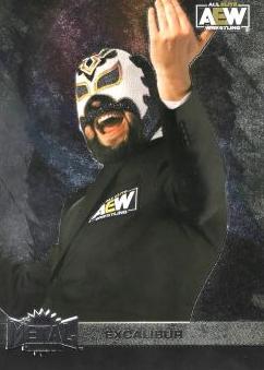 #73 Excalibur - 2022 SkyBox Metal Universe AEW Wrestling