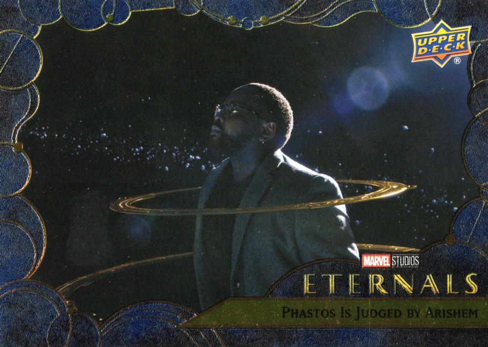 #73 Phastos is Judged by Arishem - 2023 Upper Deck Marvel Eternals