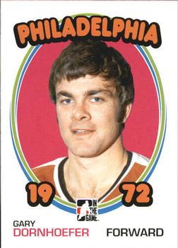 #73 Gary Dornhoefer - Philadelphia Flyers - 2009-10 In The Game 1972 The Year In Hockey