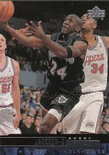 #73 Bobby Jackson - Minnesota Timberwolves - 1999-00 Upper Deck Basketball