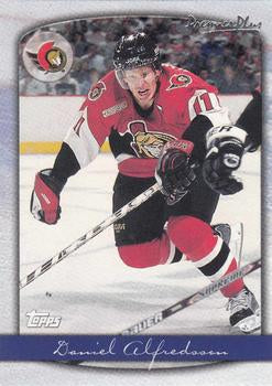 #73 Daniel Alfredsson - Ottawa Senators - 1999-00 Topps Premier Plus Hockey