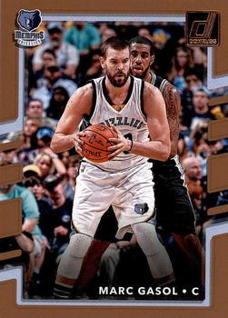 #73 Marc Gasol - Memphis Grizzlies - 2017-18 Donruss Basketball