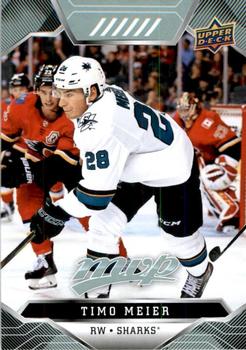 #73 Timo Meier - San Jose Sharks - 2019-20 Upper Deck MVP Hockey