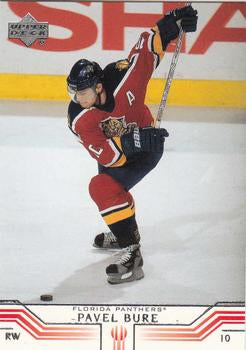 #73 Pavel Bure - Florida Panthers - 2001-02 Upper Deck Hockey